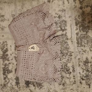 Easel Womens Lace Shorts, size small (run VERY big)